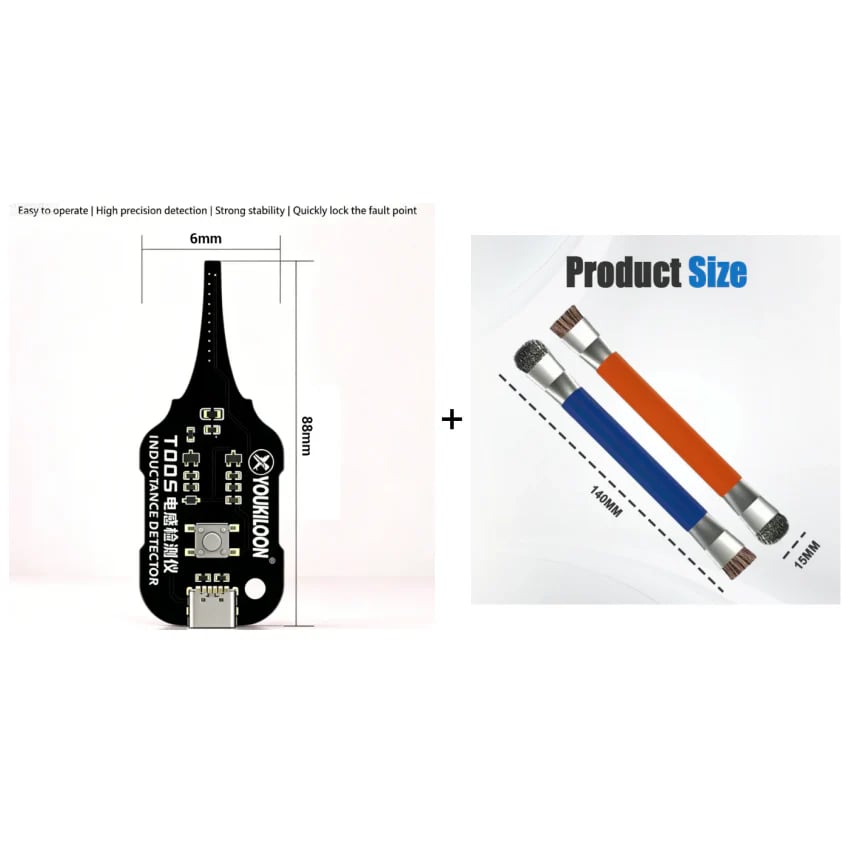 🔥LAST DAY BUY 2 GET 1 FREE🔥 In-Circuit Inductor Tester – One-button simplicity, clear indicator. Non-contact, rapid diagnosis. 📟🕊️