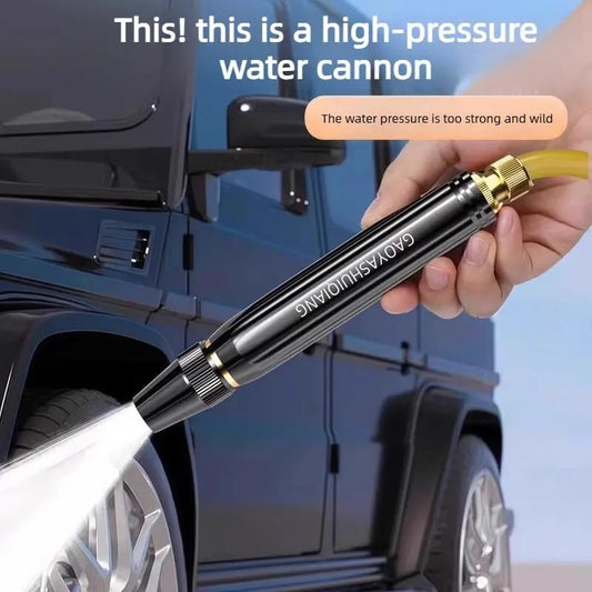 🚀 High-Pressure Car Wash Gun – Power Booster Nozzle with Hose – All-in-One Kit for Car Wash & Gardening 💦