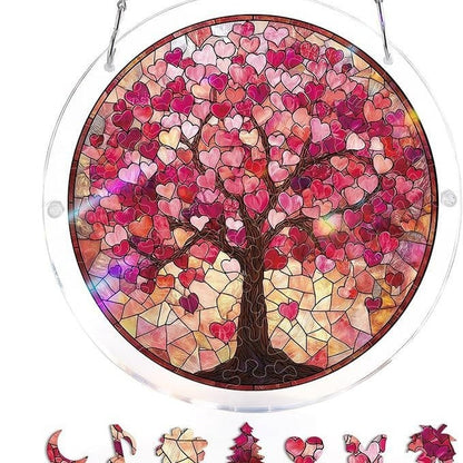 Acrylic Jigsaw Puzzle Suncatcher 80 Pieces