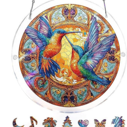 Acrylic Jigsaw Puzzle Suncatcher 80 Pieces