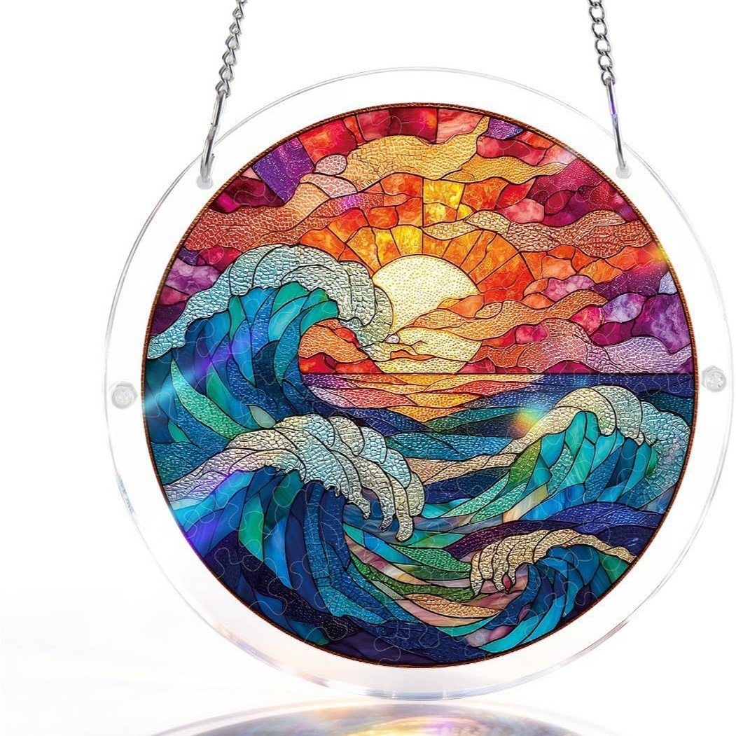 Acrylic Jigsaw Puzzle Suncatcher 80 Pieces