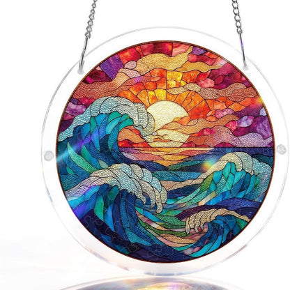 Acrylic Jigsaw Puzzle Suncatcher 80 Pieces