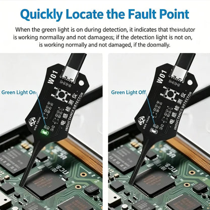 🔥LAST DAY BUY 2 GET 1 FREE🔥 In-Circuit Inductor Tester – One-button simplicity, clear indicator. Non-contact, rapid diagnosis. 📟🕊️