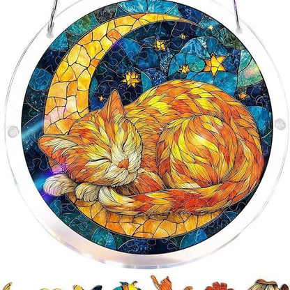 Acrylic Jigsaw Puzzle Suncatcher 80 Pieces