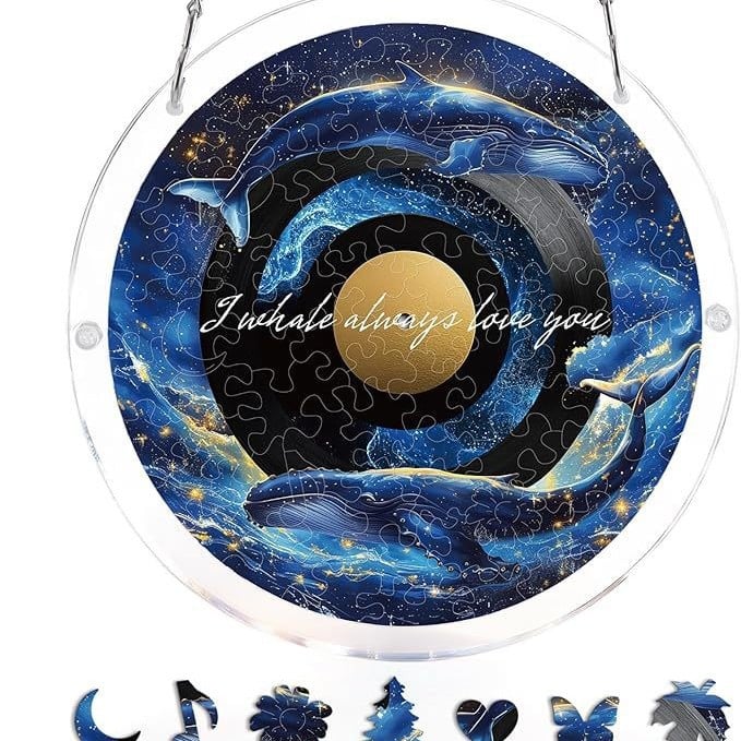 Acrylic Jigsaw Puzzle Suncatcher 80 Pieces