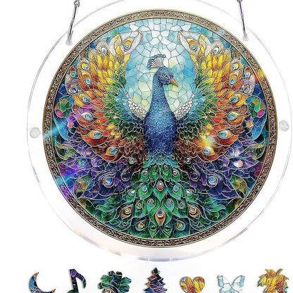 Acrylic Jigsaw Puzzle Suncatcher 80 Pieces