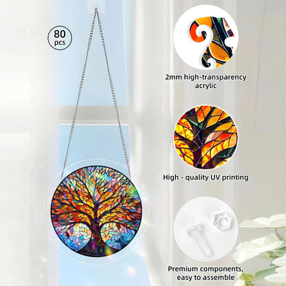 Acrylic Jigsaw Puzzle Suncatcher 80 Pieces