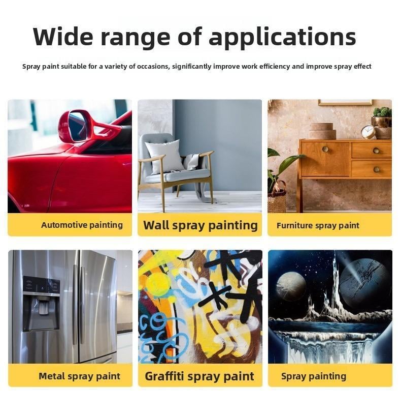 Portable assisted spray painting universal renovation