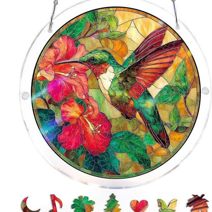 Acrylic Jigsaw Puzzle Suncatcher 80 Pieces